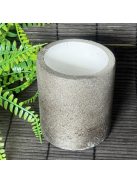 Henger tároló - "smokey" beton, fehér belsővel