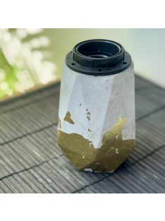 E27 Poligon Lámpák - aranyfóliás