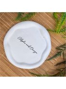 Alpha and Omega - Kör, hullámos szélű dekor tányér