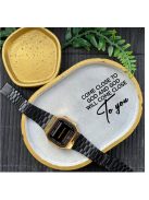 Come close to God and God will come close to you - ovális kicsi dekor tányér