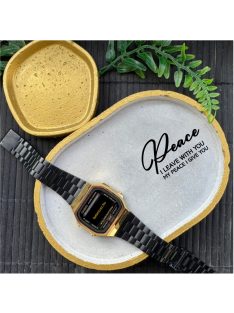 Peace  I leave with you ... - ovális kicsi dekor tányér