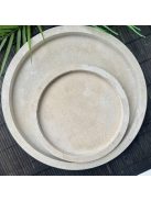 Kör tálca szett - 2db, natúr színben