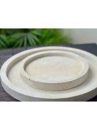 Kör tálca szett - 2db, natúr színben