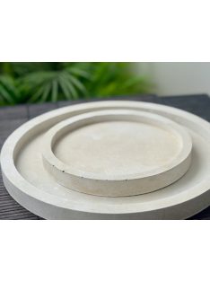 Kör tálca szett - 2db, natúr színben