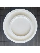 Kör tálca szett - 2db, fehér színben