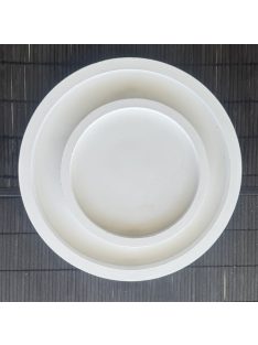 Kör tálca szett - 2db, fehér színben