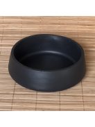 Dekor tál - kívül-belül matt fekete