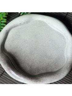   "Smokey" tányér, fehér alapon - EGYEDI DESIGN-nal