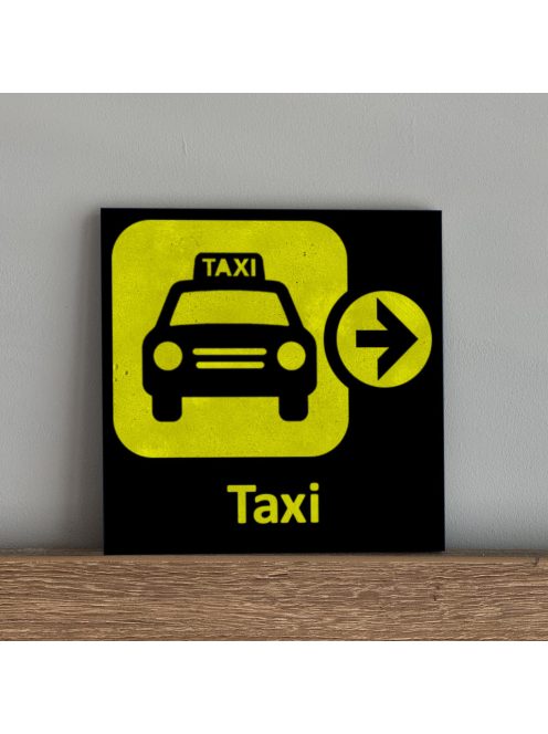 Aviation/ Taxi - felakasztható betonkép