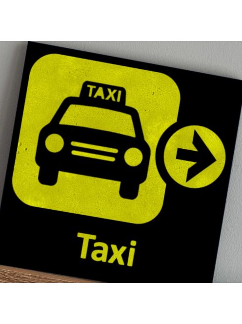 Aviation/ Taxi - felakasztható betonkép