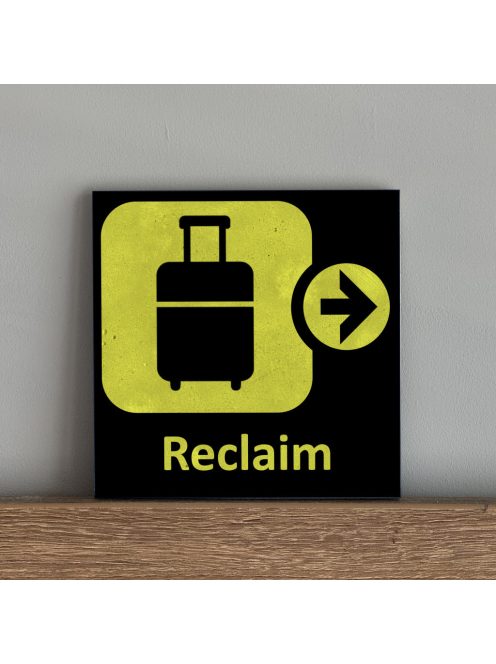 Aviation/ Reclaims - felakasztható betonkép