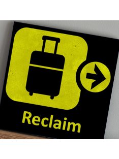 Aviation/ Reclaims - felakasztható betonkép