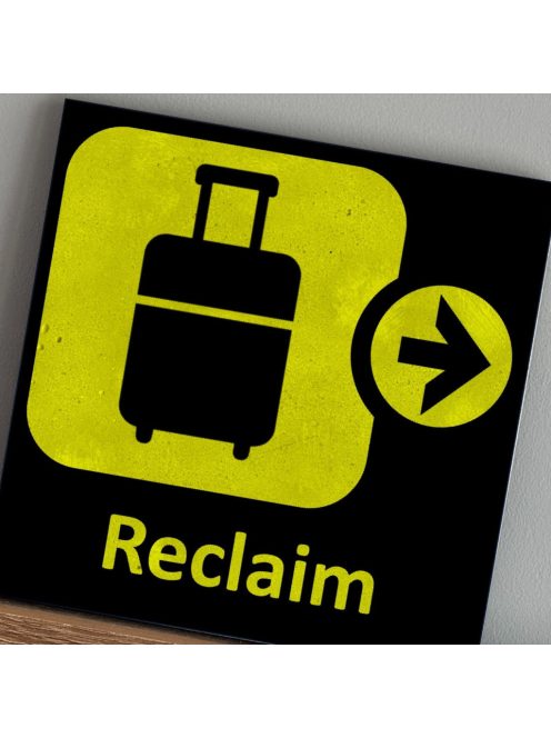 Aviation/ Reclaims - felakasztható betonkép