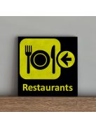 Aviation/ Restaurants - felakasztható betonkép