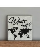 What's next? - felakasztható betonkép