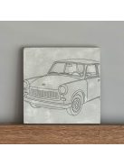 Trabant - felakasztható betonkép