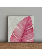 Magenta banánlevél - felakasztható betonkép