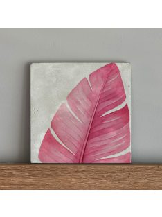 Magenta banánlevél - felakasztható betonkép