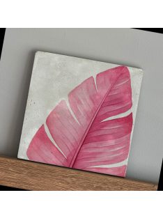 Magenta banánlevél - felakasztható betonkép