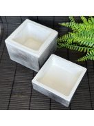 Asztali rendszerező szett - "smokey" színben, fehér belsővel - 2db-os