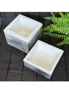   Asztali rendszerező szett - "smokey" színben, fehér belsővel - 2db-os