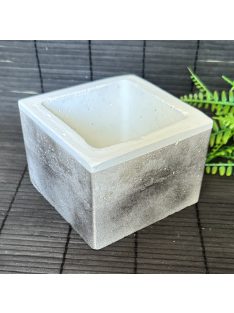   Asztali rendszerező - KÖZEPES méret  - "smokey" színben, fehér belsővel