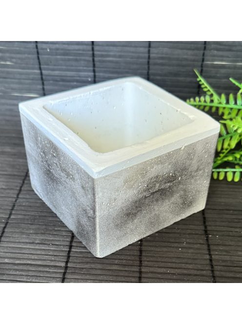 Asztali rendszerező - KÖZEPES méret  - "smokey" színben, fehér belsővel